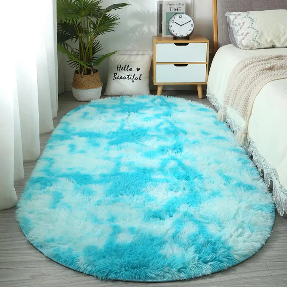 Nordic Tie-Dye Silk Area Rug