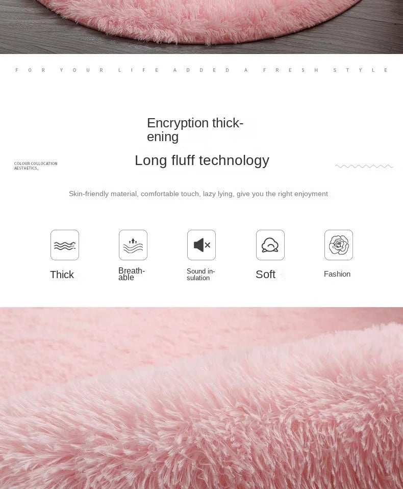 Nordic Tie-Dye Silk Area Rug