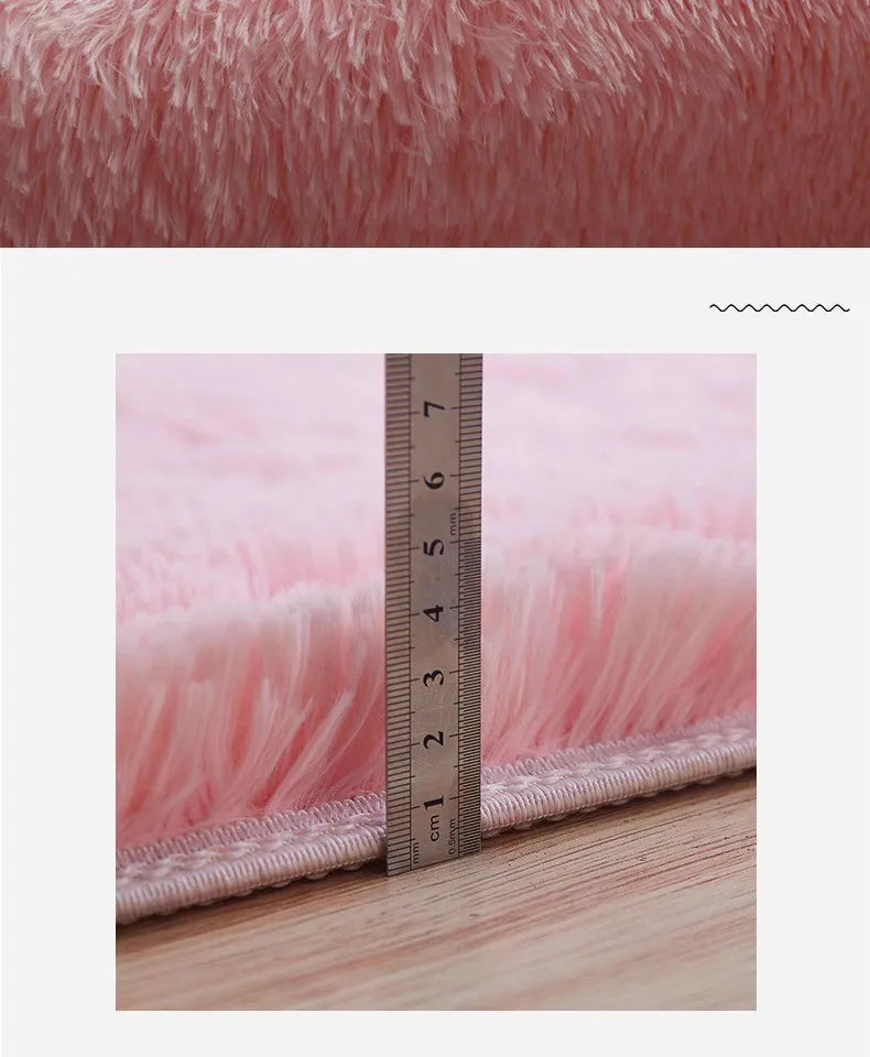 Nordic Tie-Dye Silk Area Rug