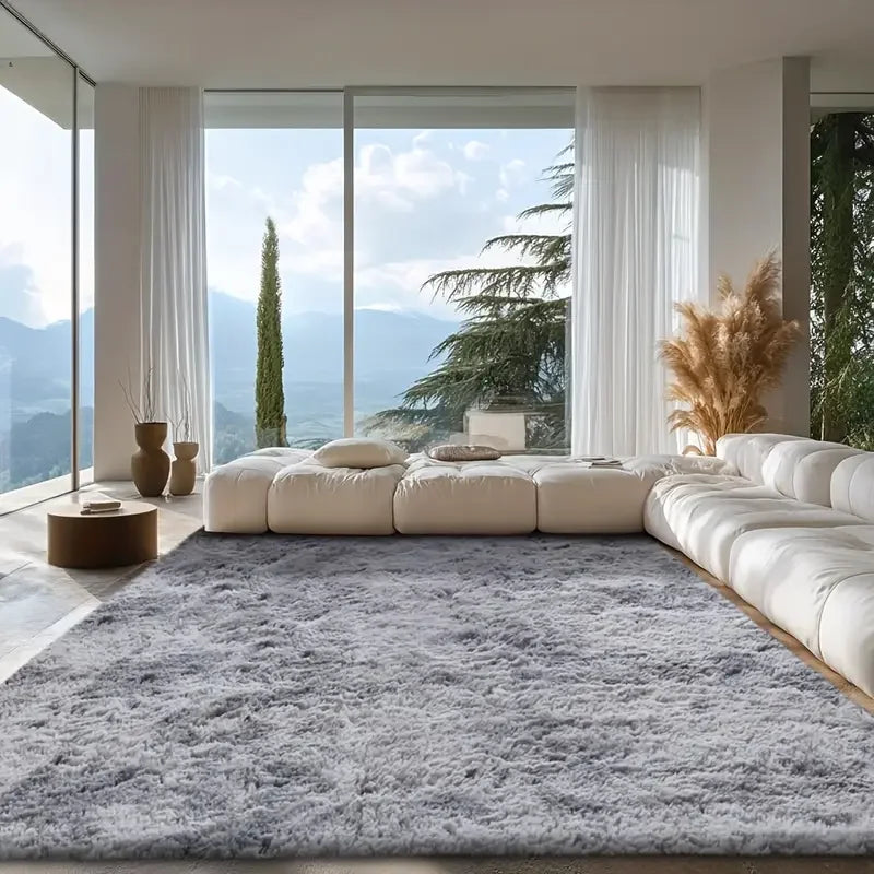 Soft Round Plush Carpet