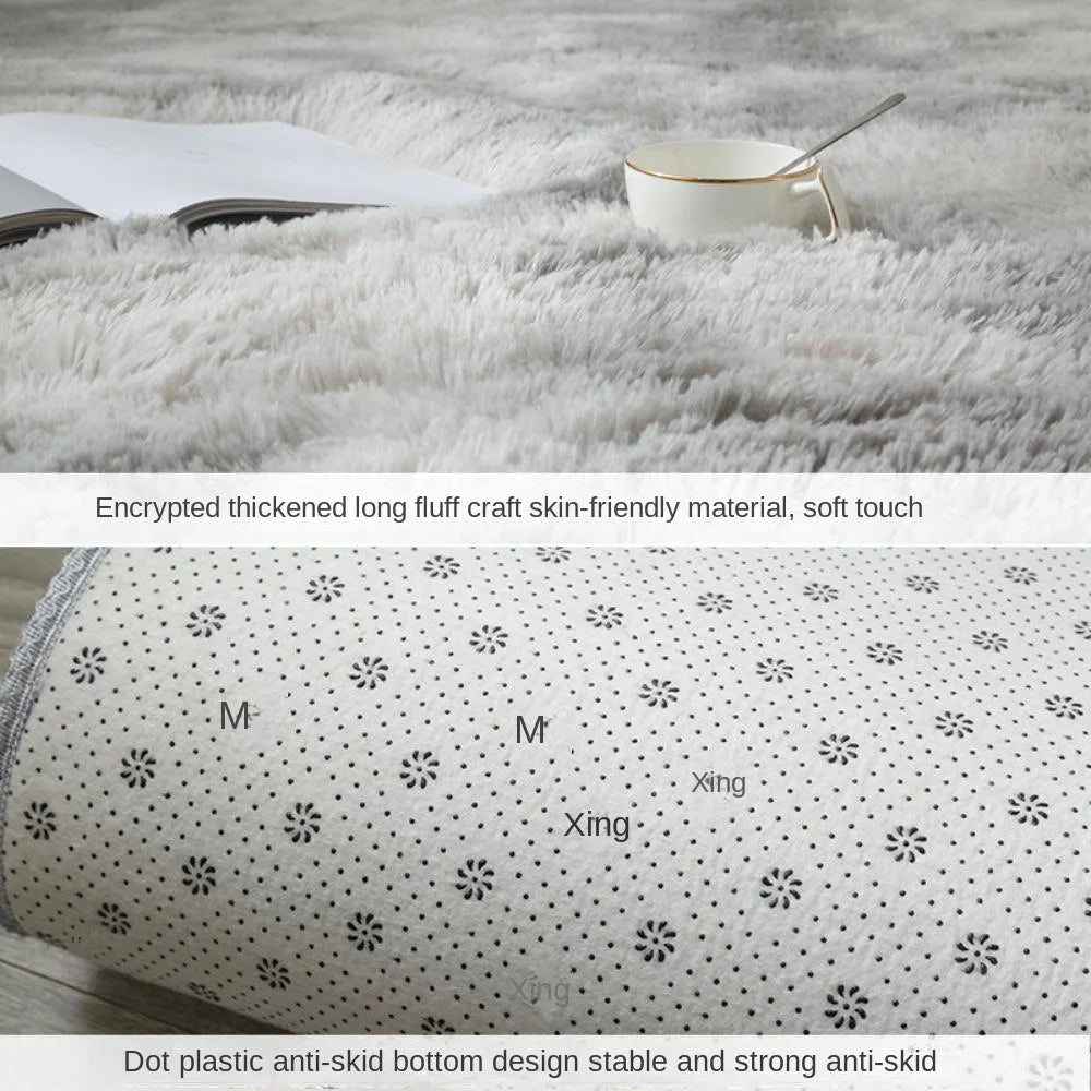 Nordic Tie-Dye Silk Area Rug