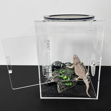 Transparent Acrylic Reptile & Amphibian Breeding Tank