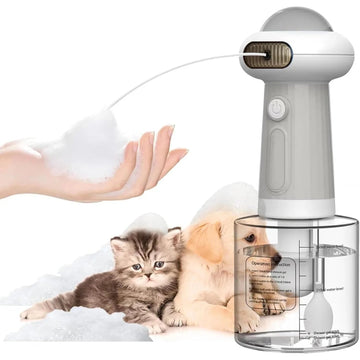 ATUBAN Automatic Pet Foam Machine – 350ml, IPX7 Waterproof