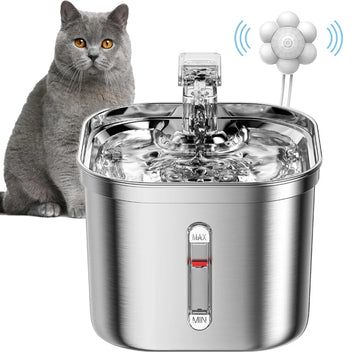 Stainless Steel Cat Fountain Automatic Water Dispenser