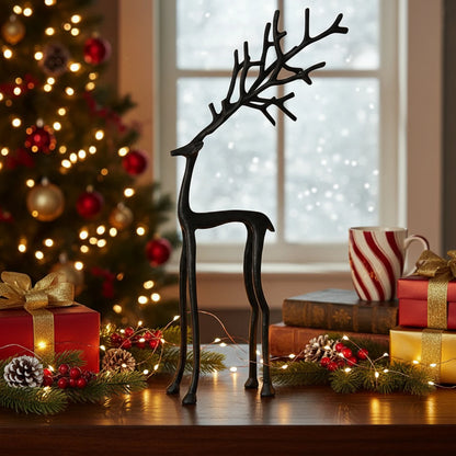 Modern Minimalist Reindeer Table Decor