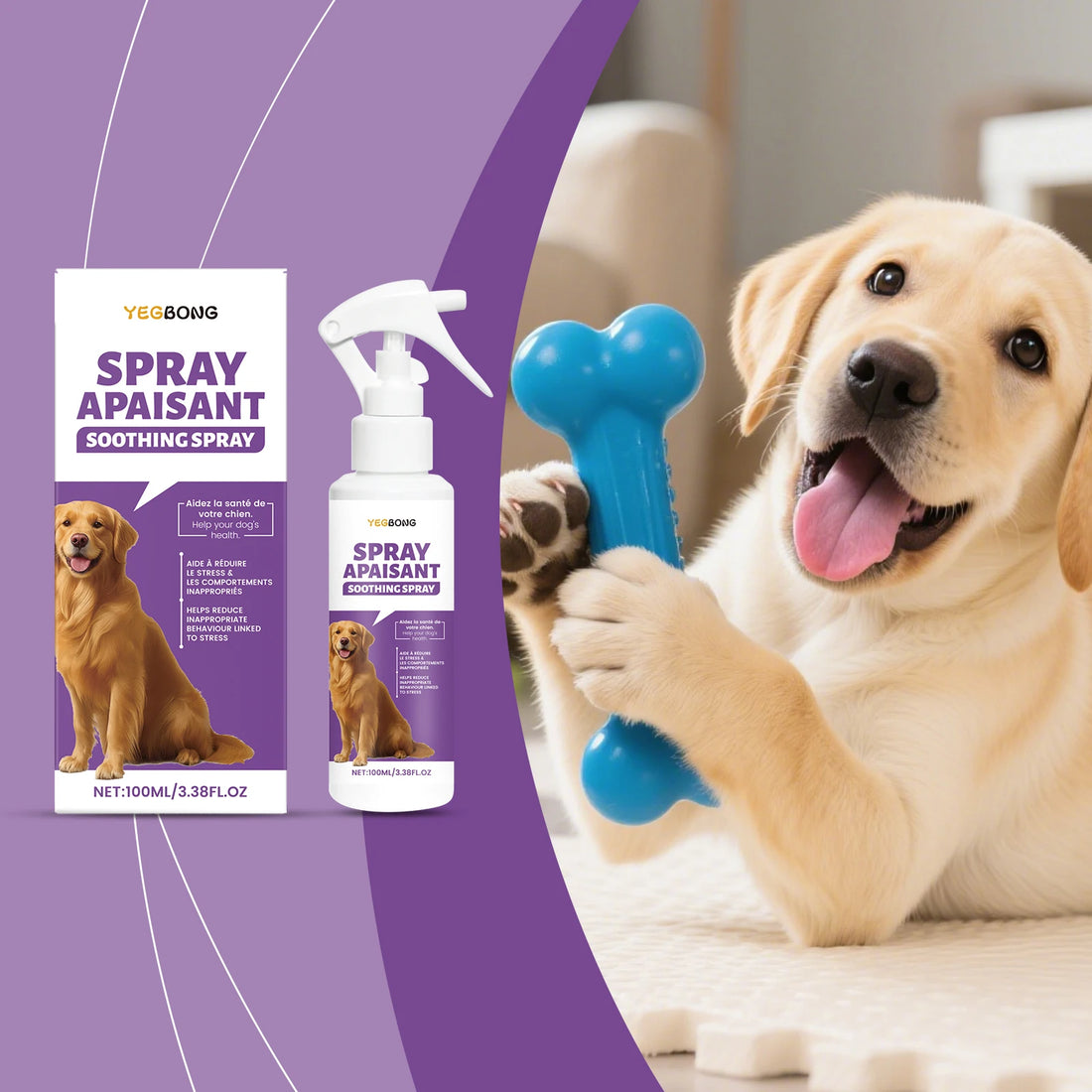 Dog Calming & Emotional Care Spray for Separation Anxiety