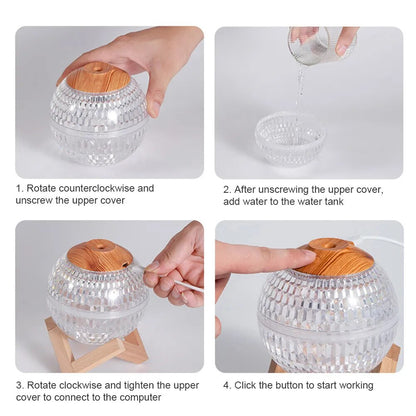 Mini Crystal Air Humidifier