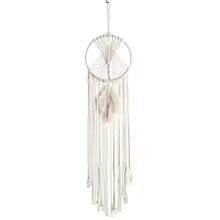 Macrame Dream Catcher Nordic Wall Tapestry – Bohemian Ramadan & Eid Mubarak Home Decor for Nursery & Room Decoration