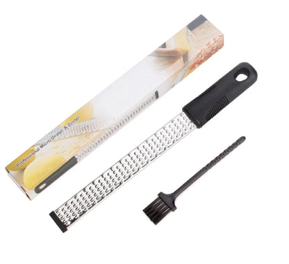 Stainless Steel Cheese & Citrus Zester Lemon Grater Tool Fine Shredder Kitchen